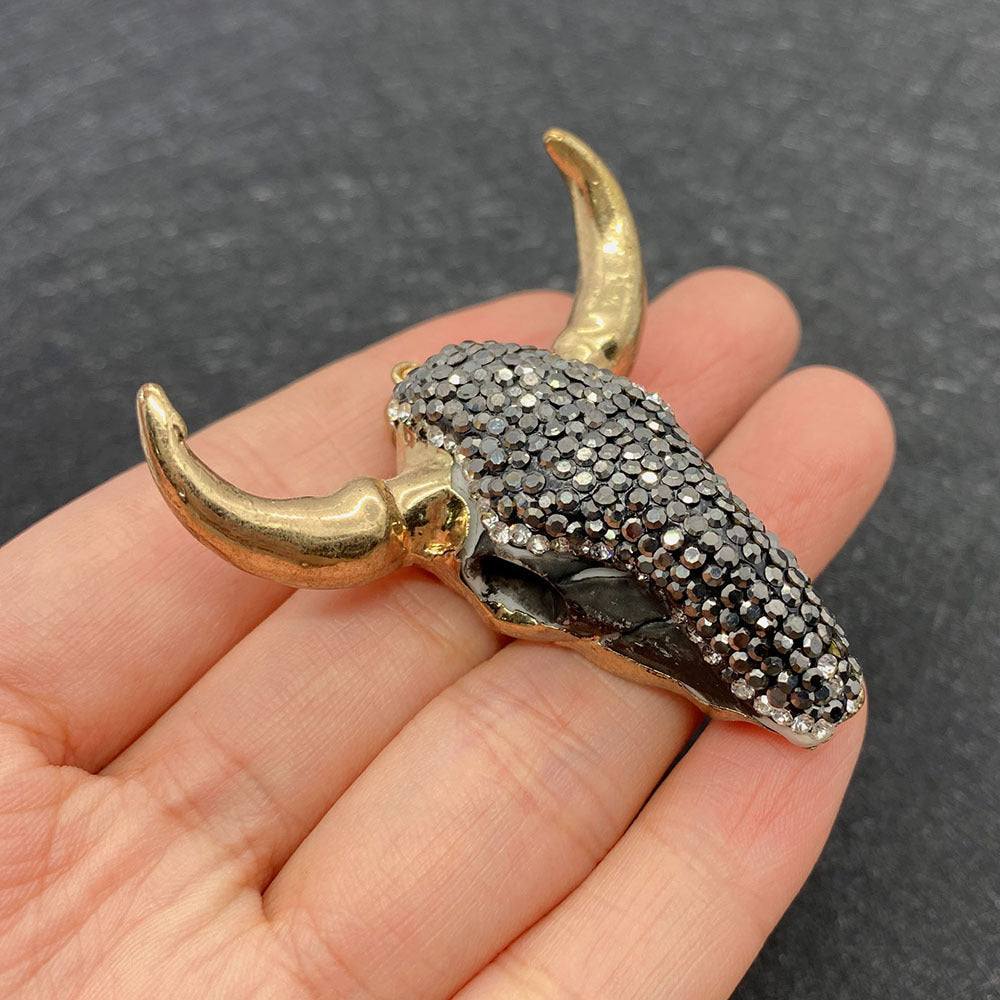 Estilo vintage vacas cristal