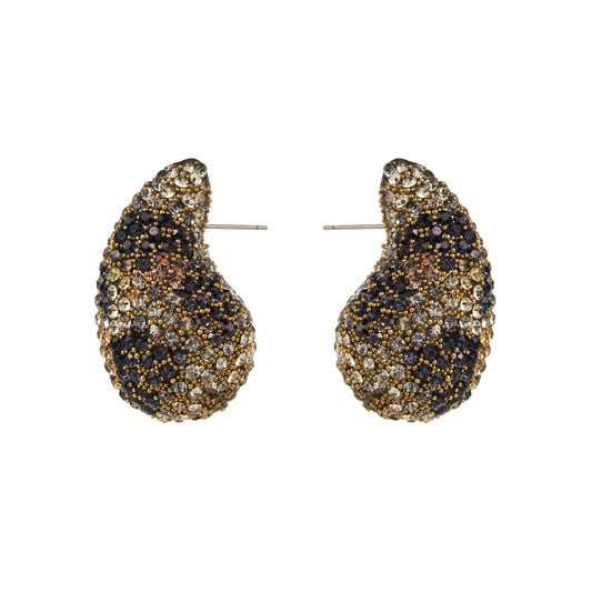 Aretes de gota Animal Print